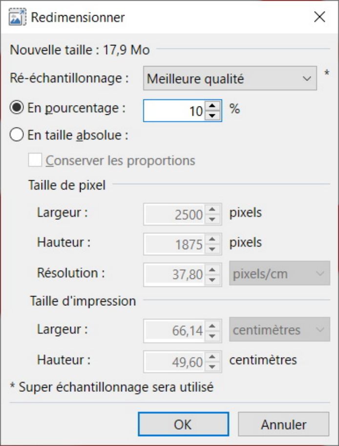 paintnet redimensionner image